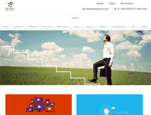 Tablet Screenshot of briskinfonet.com
